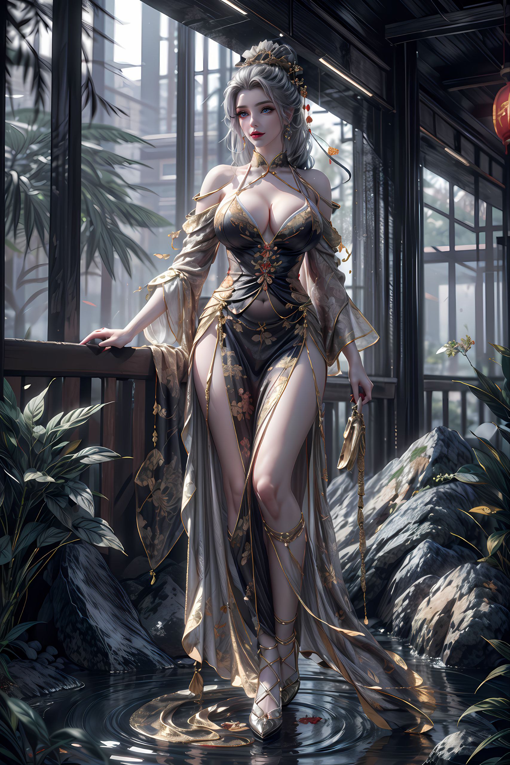 尽管